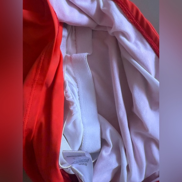 MAIDENFORM red Tankini Swim Top Size 38C summer pool cruise - Picture 5 of 16